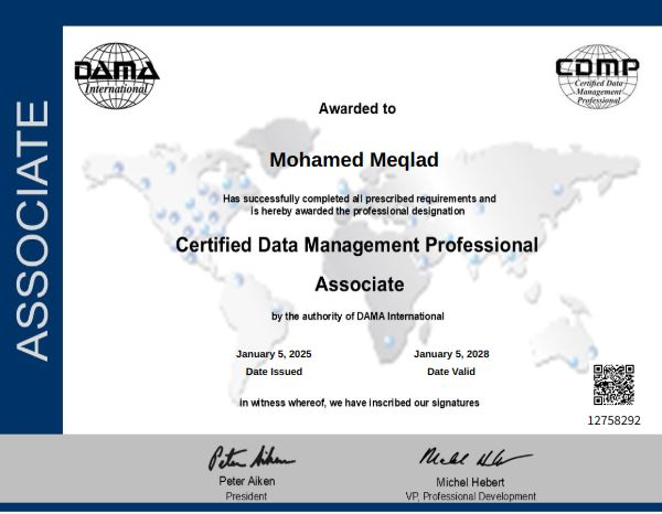 CDMP Certification